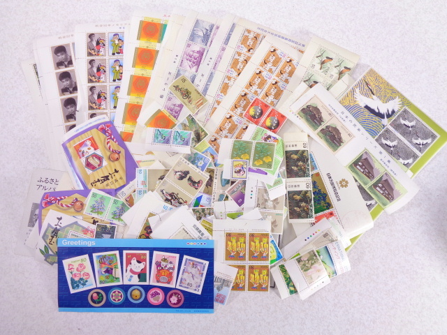 ■■未使用切手 記念切手他 シート バラ切手他 額面41000分■■ 