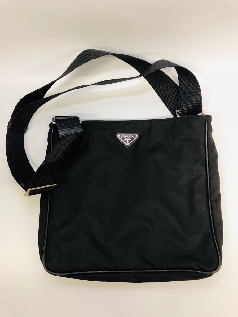 (現状品)PRADA プラダ ナイロン ハンドバッグ ショルダー バッグ トートバッグ