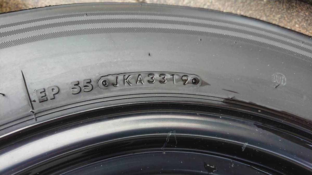ハイエース 純正タイヤ 新車外し ブリヂストン エコピア 195/80R15 107