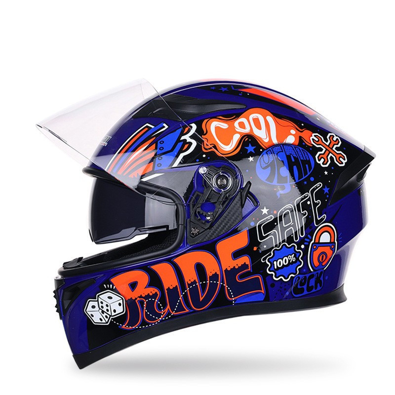 バイクヘルメット ヘルメット バイク用 フルフェイス ダブルシールド