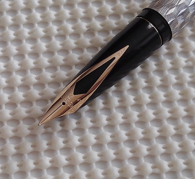 ☆SHEAFFER/シェーファー スターリングシルバー ペン先 14K 万年筆