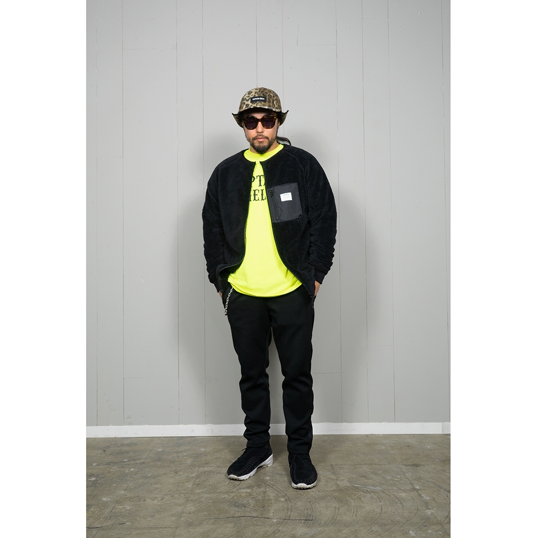 黒XL キャプテンズヘルム フリース CAPTAINS HELM　N/C BOA FLEECE JACKET　　111312