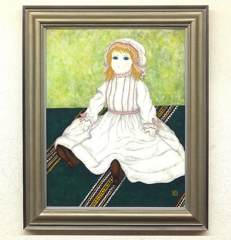 SALE，新品 GLC 田島奈須美 人形 日本画15号共シール 日展評議員 師：橋本明治(花鳥、鳥獣)｜売買されたオークション情報、yahooの商品情報をアーカイブ公開 - オークファン 花鳥、鳥獣