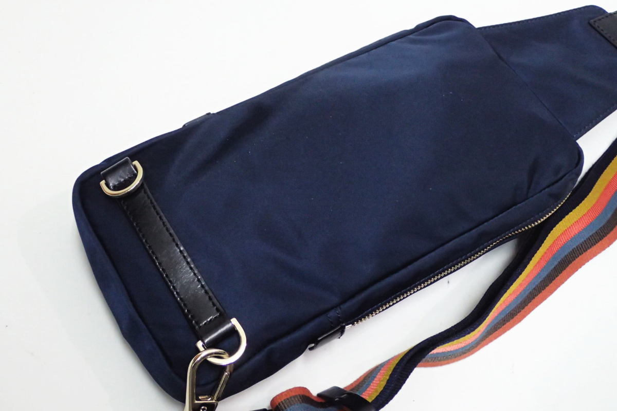 1円 【Paul Smith】 ポールスミス ボディーバッグ ショルダーバッグ 