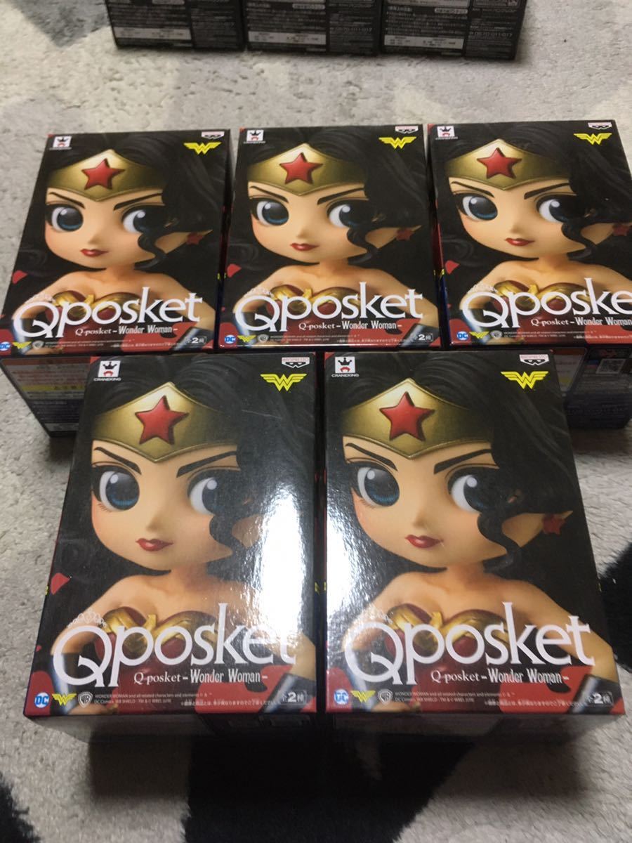 Wonder Q Woman DC Catwoman Banpresto Posket Comics * Version Woman