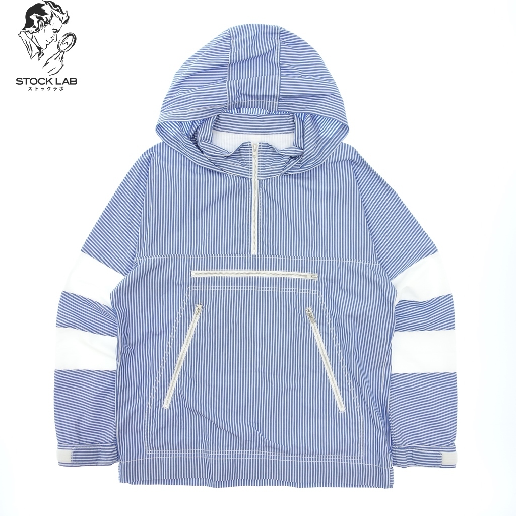 新作，人気SALE 極 COMME des GARCONS SHIRT コムデギャルソン シャツ S27164 19SS ストライプ シャツパーカー L 青 メンズ(パーカ)｜売買されたオークション情報、yahooの商品情報をアーカイブ公開 - オークファン 男性用