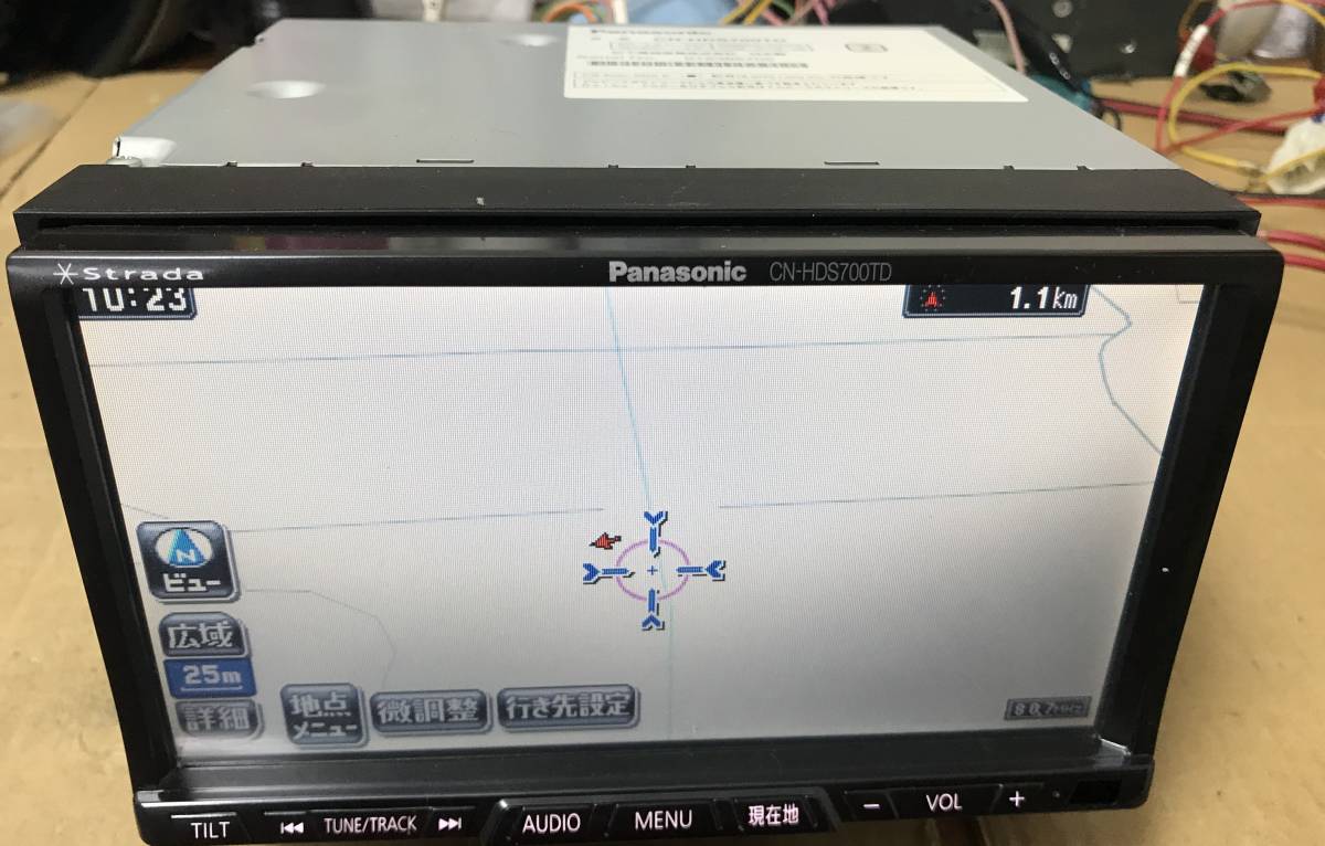 中古 パナソニック カーナビ ストラーダ CN-HDS700TD 中古】動作保証
