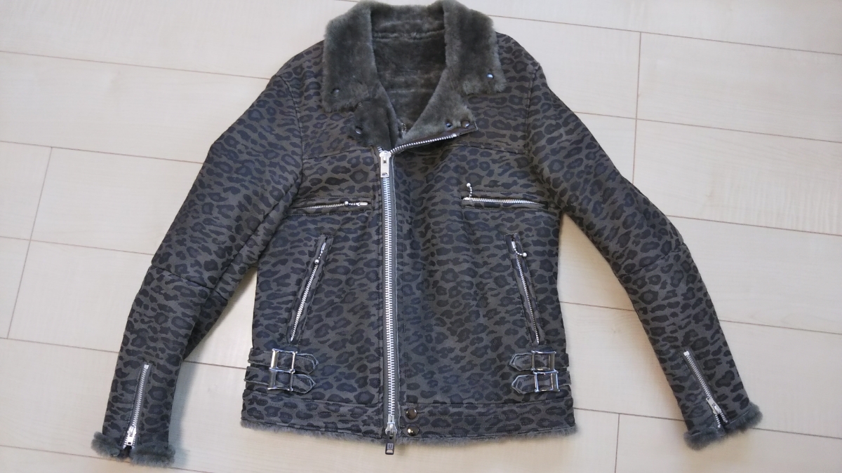未使用品☆美品☆アンダーカバー☆ライダース☆サイズ3ジャケット 