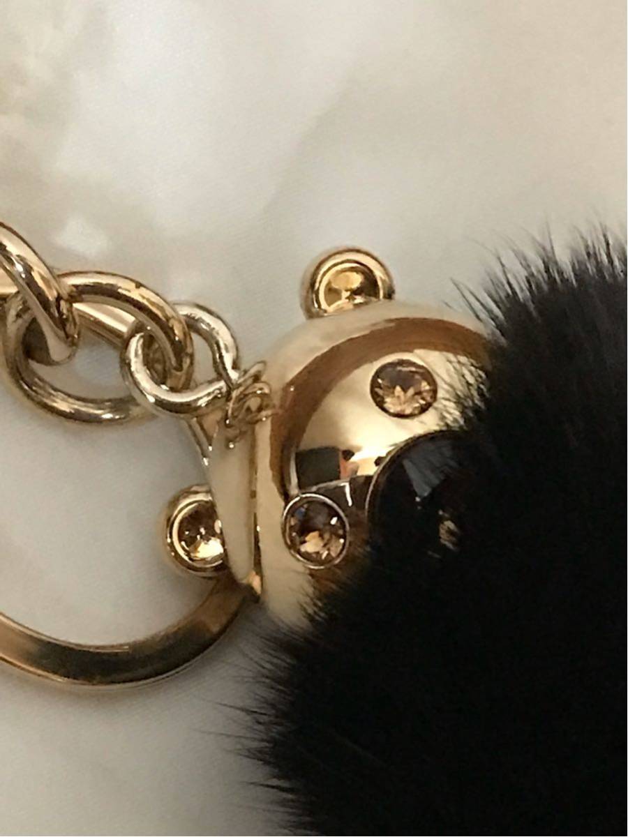  フルラ クマのミンクファーチャーム キーホルダー 黒(その他)｜売買されたオークション情報、yahooの商品情報をアーカイブ公開 - オークファン その他