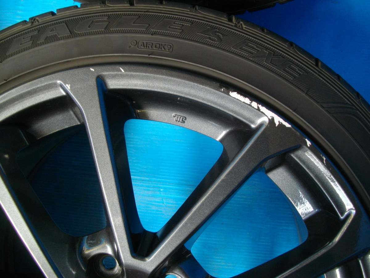 WRX S4 8.5J 18インチ +55 スバル 純正 STI PCD114.3 ホイール 5H 114.3