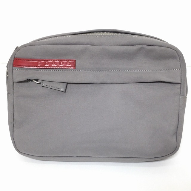 即決 PRADA SPORT プラダ スポーツ RED LINE レッドライン WAIST BAG