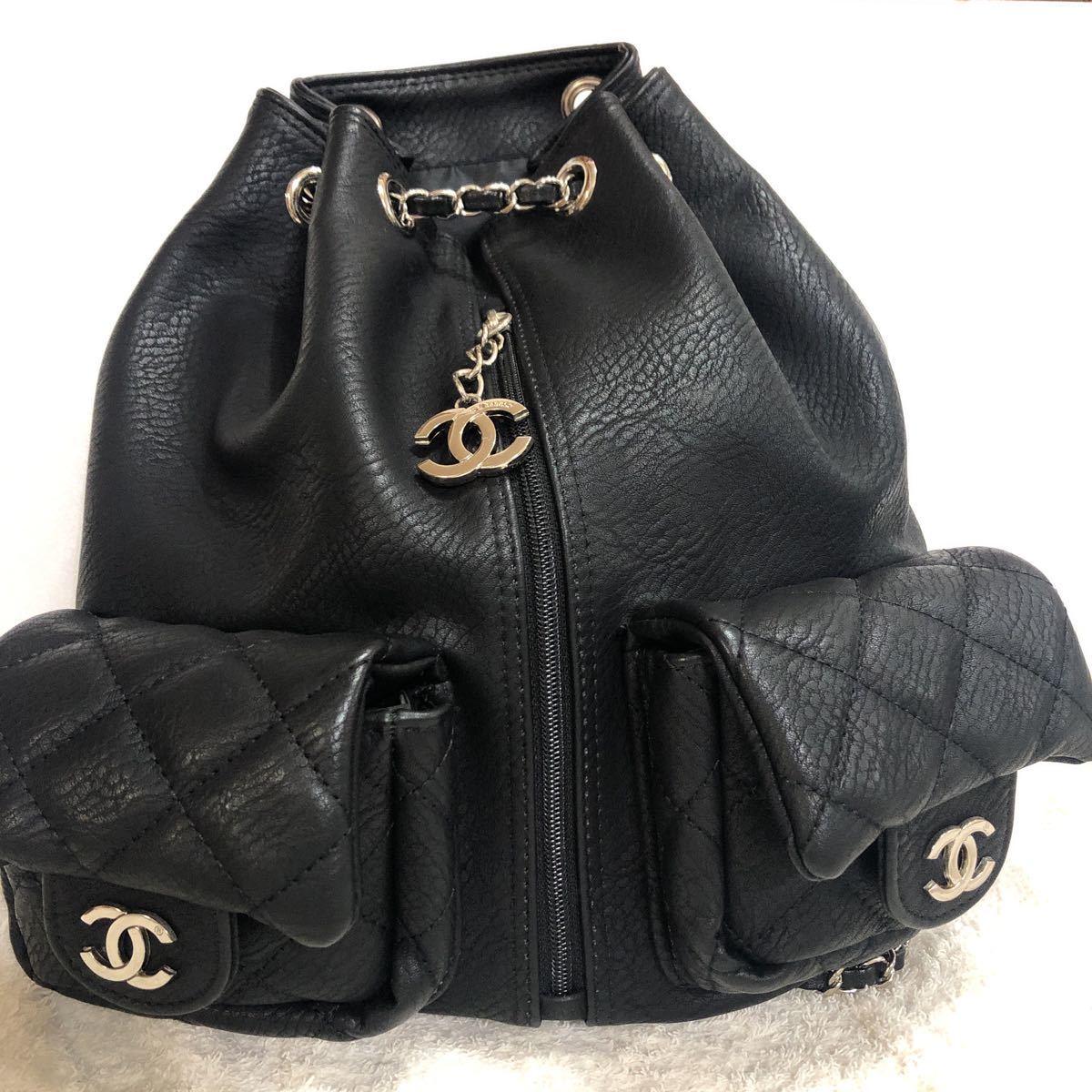 CHANEL キルティングリュック ブラック ノベルティ | APPS