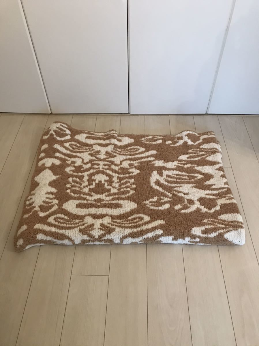 カシウェア ブランケット ダマスク キャメル