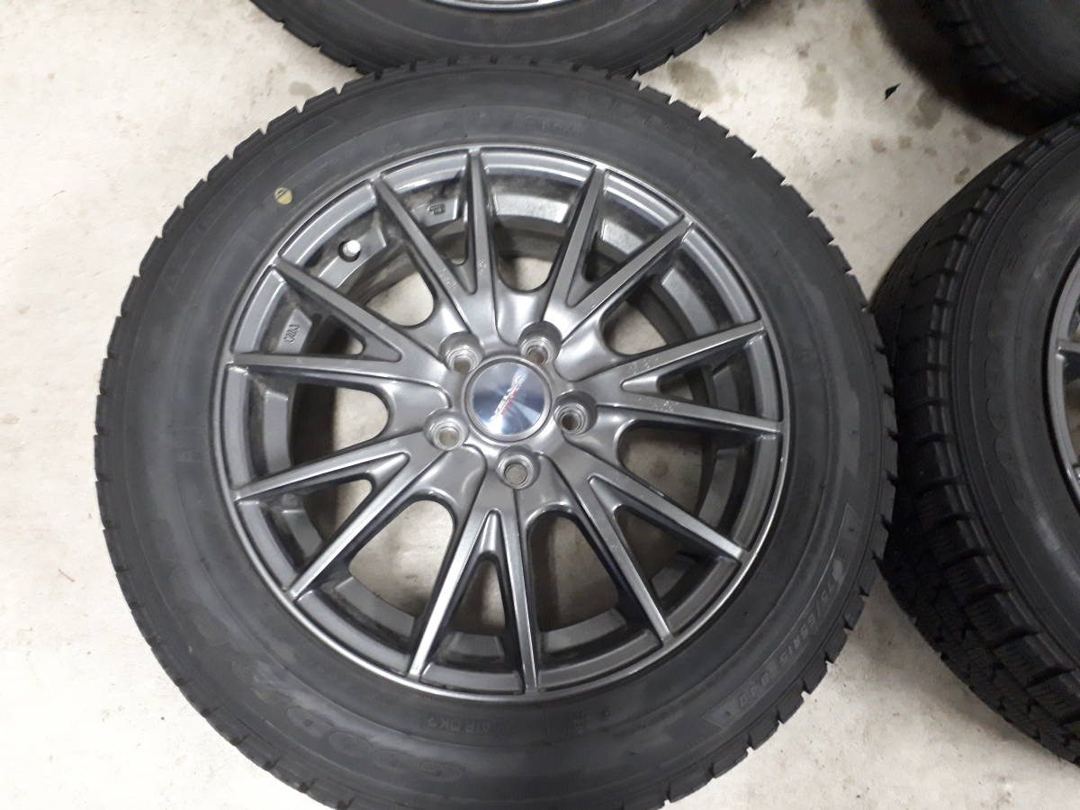 185⁄65R15 シエンタ WM02☆185⁄65R15☆バリ山！8.5分山☆4 DUNLOP2020