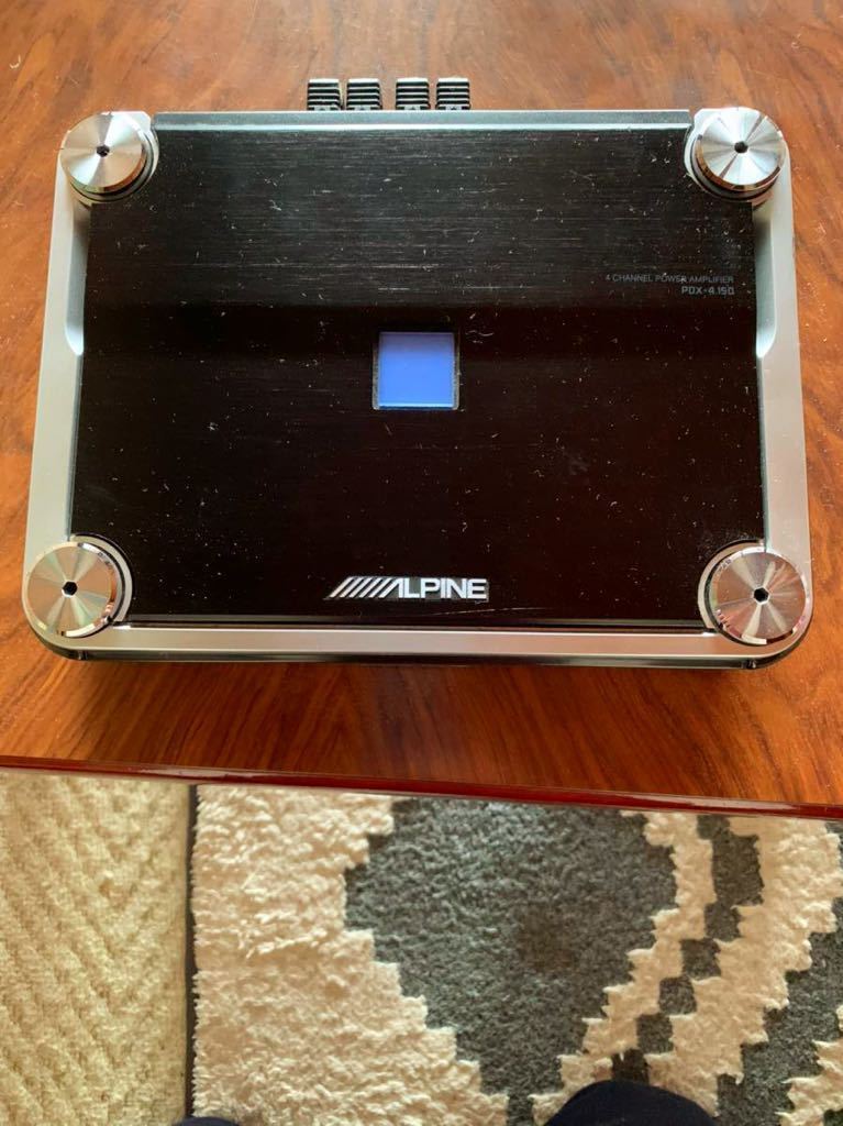アルパイン POX―5 アンプ ALPINE 4ch Alpine PDX-4.150 4