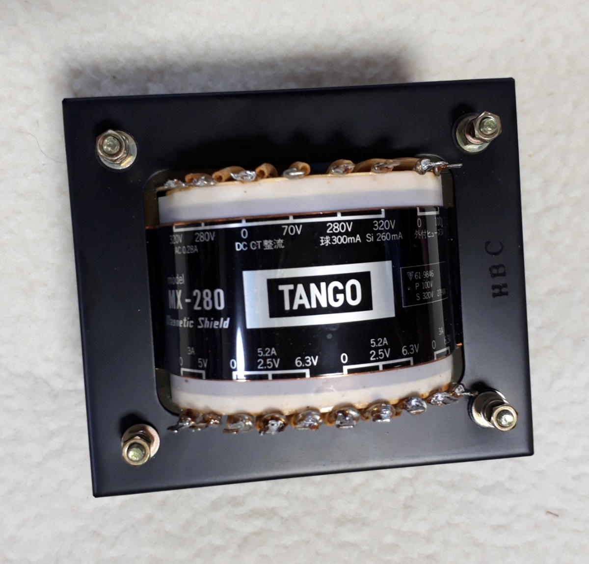 TANGO MX-280 電源トランス 公式通販 MX - タンゴ Yahoo!オークション