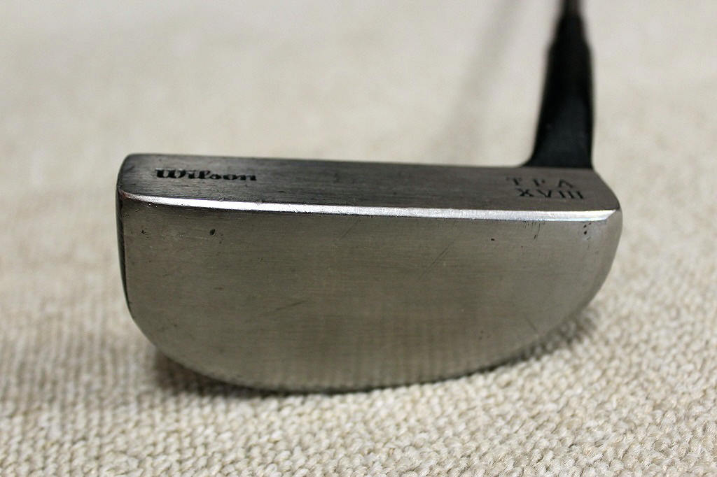 TPA XVIII Wilson - パター メルカリ L字マレット 35インチ ウイルソン&frasl; XVⅢ ビィンテージウイルソン&frasl;Wilson L字マレットパター 中古 ウィルソン ウィルソンＴＰＡー１８｜Yahoo!フリマ（旧PayPayフリマ） ロイヤルグリップ