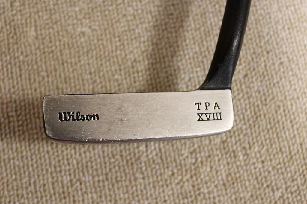 TPA XVIII Wilson - パター メルカリ L字マレット 35インチ ウイルソン&frasl; XVⅢ ビィンテージウイルソン&frasl;Wilson L字マレットパター 中古 ウィルソン ウィルソンＴＰＡー１８｜Yahoo!フリマ（旧PayPayフリマ） ロイヤルグリップ