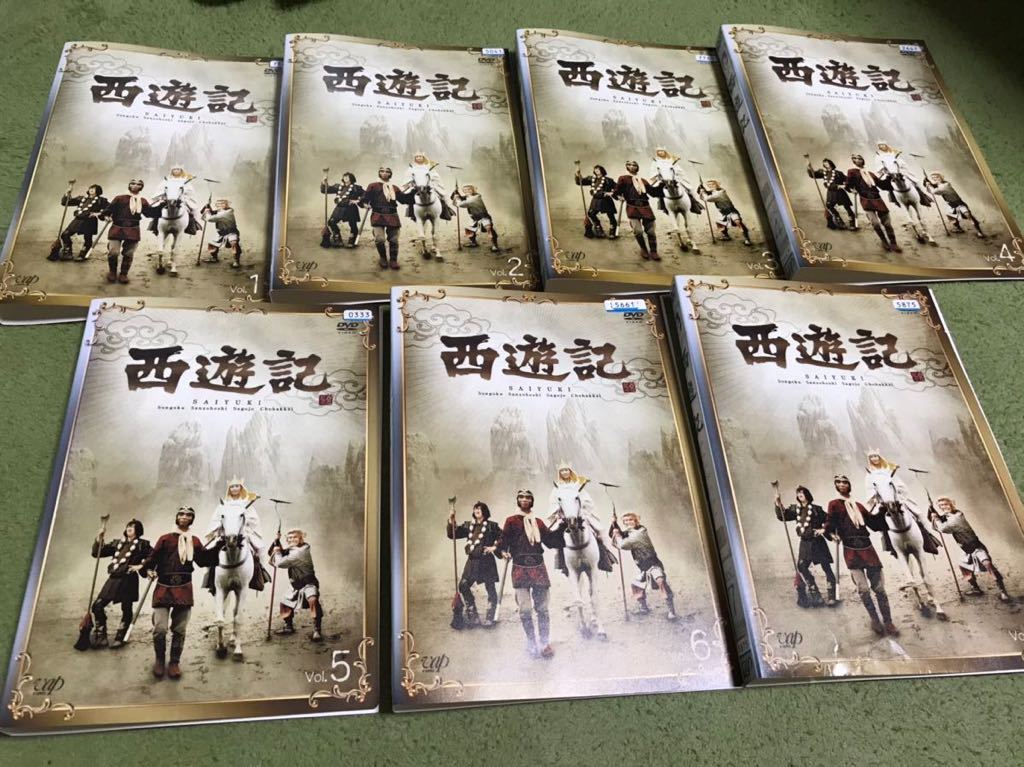 西遊記II レンタルupDVD☆西遊記&西遊記II全14巻SET/堺正章夏目雅子