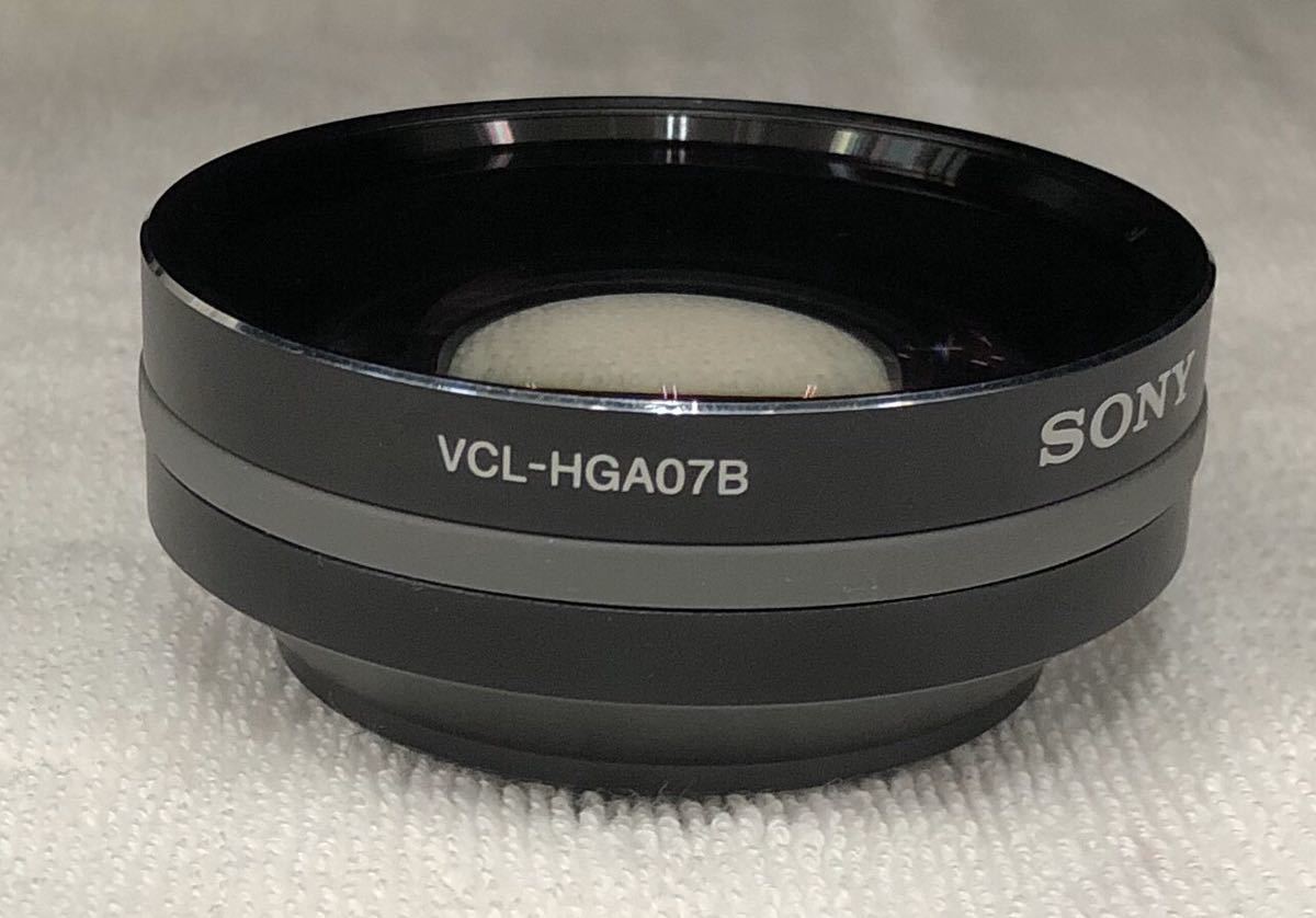 中古品 SONY ソニー ワイドコンバージョンレンズ VCL-HGA07B 