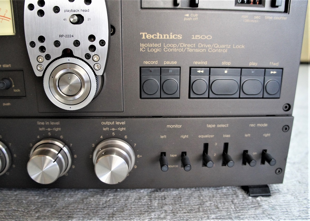 Technics RS-1500U オープンリールデッキ 2トラ38 Techniccs 