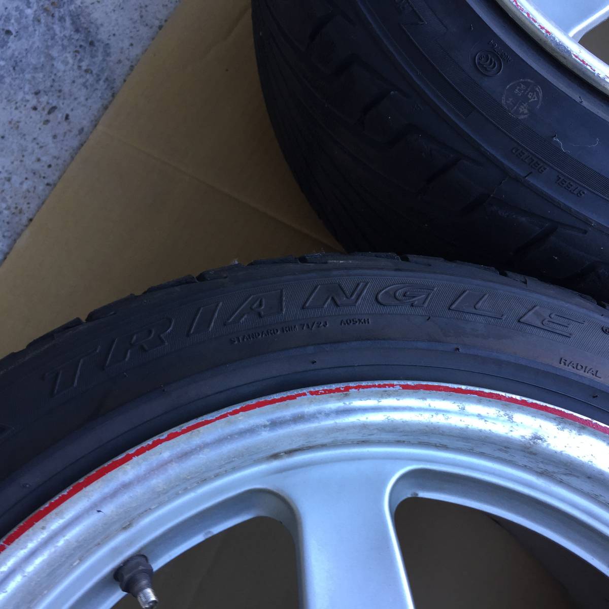 ①レイズ ボルクレーシング ＧＴ-Ｐ DAYTONA　17インチ 9.5J ＋40 PCD114.3 2本セット180SX S13 S14 S15 シルビア ツアラーV JZX TE37 CE28_7