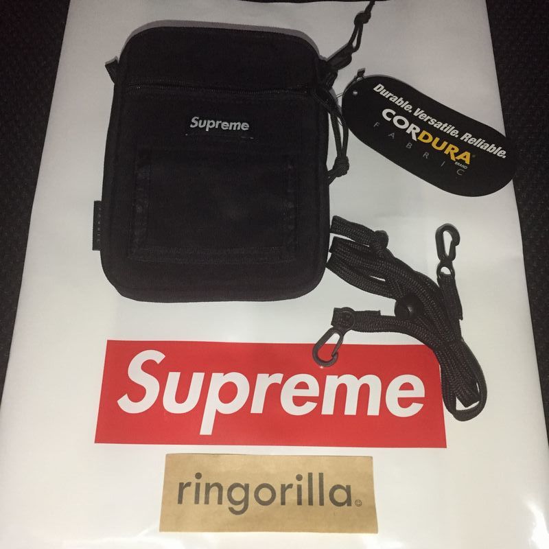 即決 Supreme Utility Pouch Black 19SS WEEK9 シュプリーム ポーチ 黒