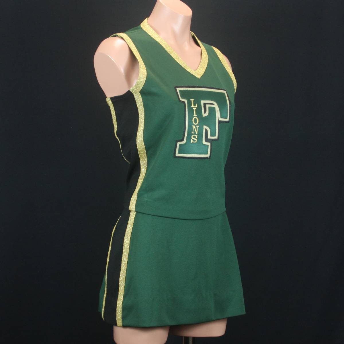 861★高校 女子 チアクラブ チアリーダー チーム ライオンズ ユニフォーム バーシティ チアリーディング チアガール チアダンス