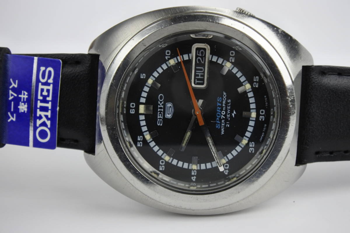 セイコー 5スポーツ 0 SPORTS ⁄5スポーツ⁄1970年1月⁄稼働品 