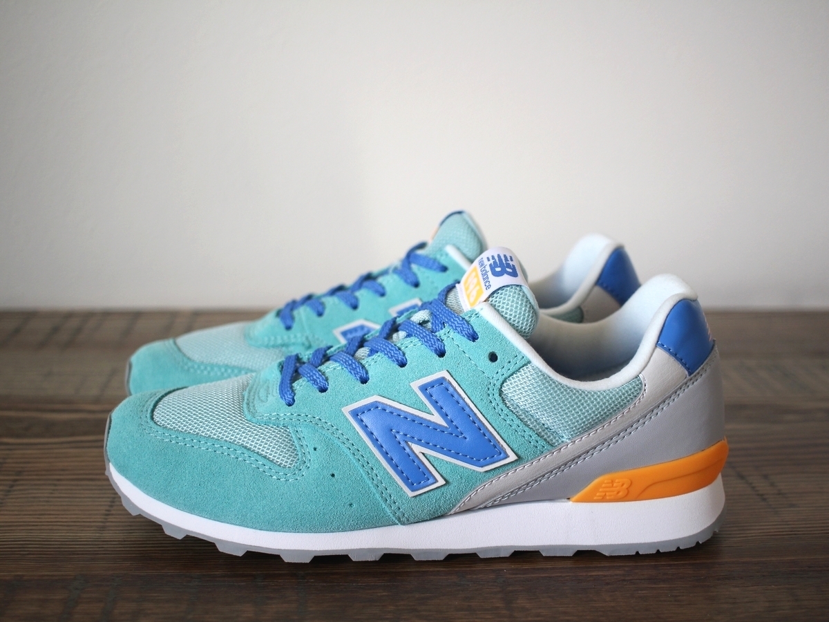 1円～!! 【新品】 ニューバランス 996 ターコイズブルー スエード 