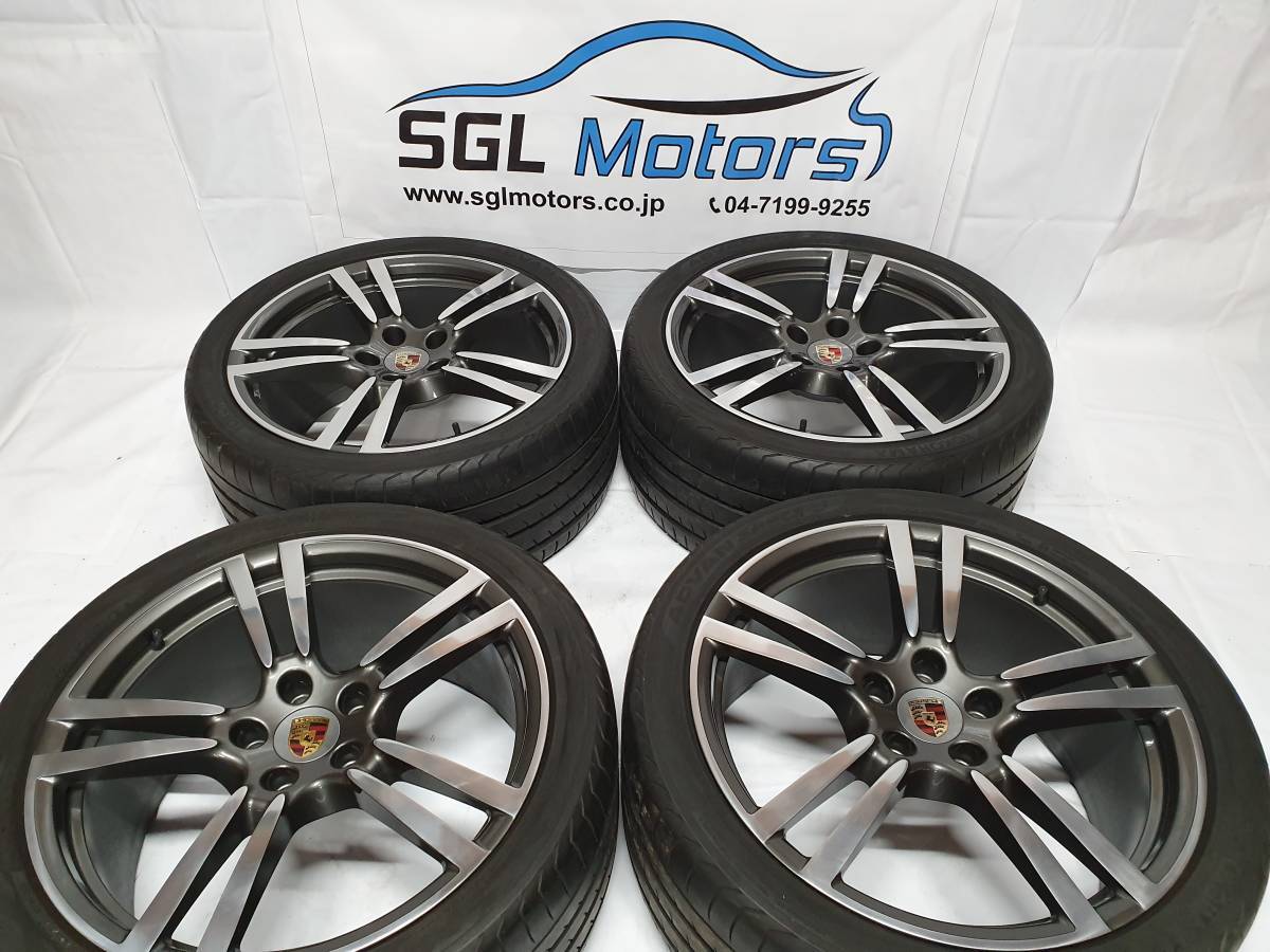 ポルシェ ターボ 21インチ アルミホイール 295/35R21 ☆ポルシェ958カイエン純正☆21インチホイール ターボ3 911ターボ