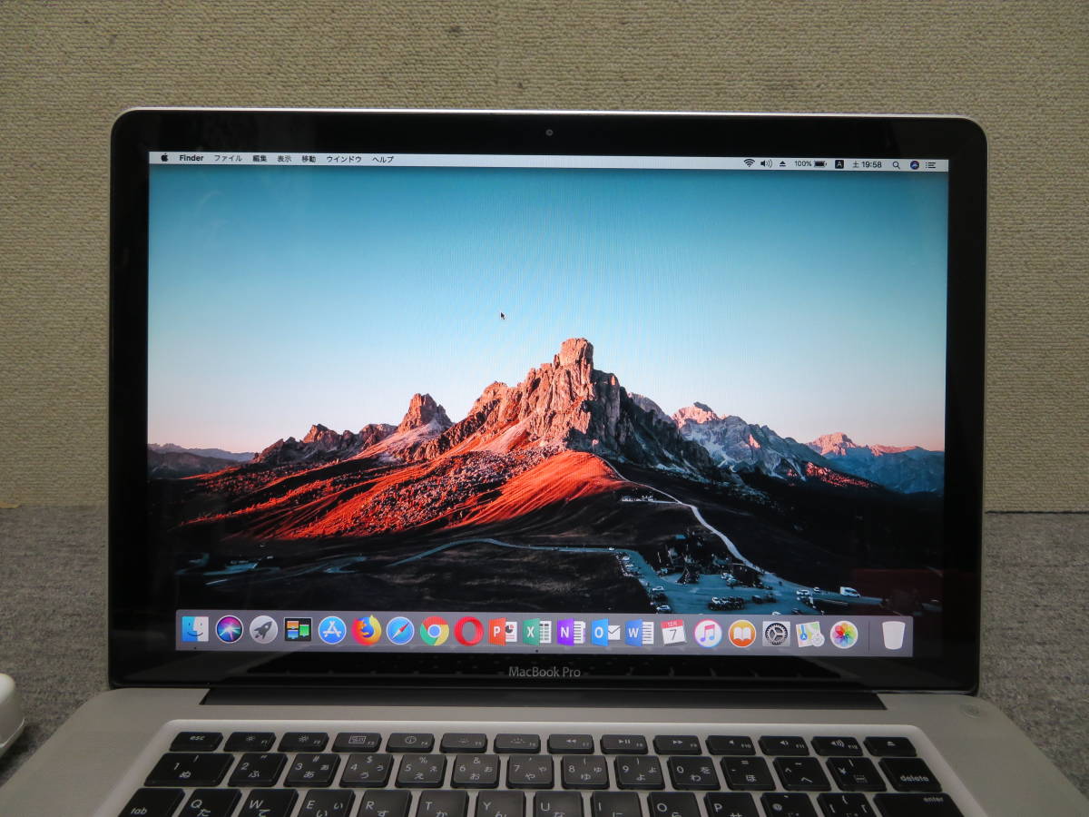 MacBook Pro A1286 ◇高性能Core i7 / 8GB / 高速SSD 512GB◇PC1台で MacBook Pro A1286 ◇高性能Core i7 / 8GB / 高速SSD 512GB◇PC1台で