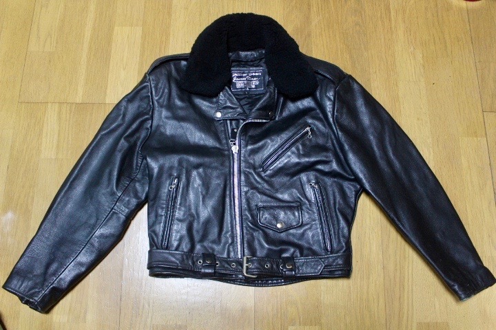  James Dean ライダースジャケット / ジェームスディーン 本革レザー 型押しロゴ BOULEVARD OF BROKEN HEARTS(Lサイズ)｜売買されたオークション情報、yahooの商品情報をアーカイブ公開 - オークファン Lサイズ