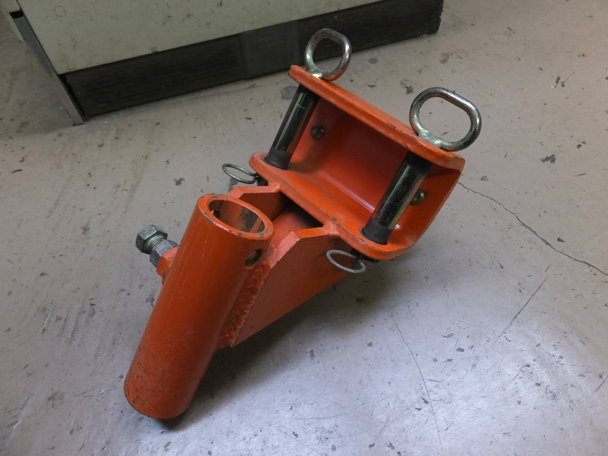 トラクター 中古 反転ブラケット Yahoo 畦立器取付金具 クボタカラー 