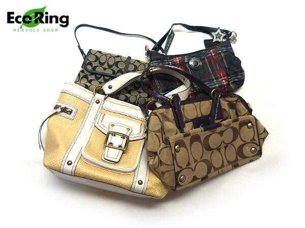 コーチ 1円 シグネチャー 等 COACH ポーチ ショルダーバッグ トート 