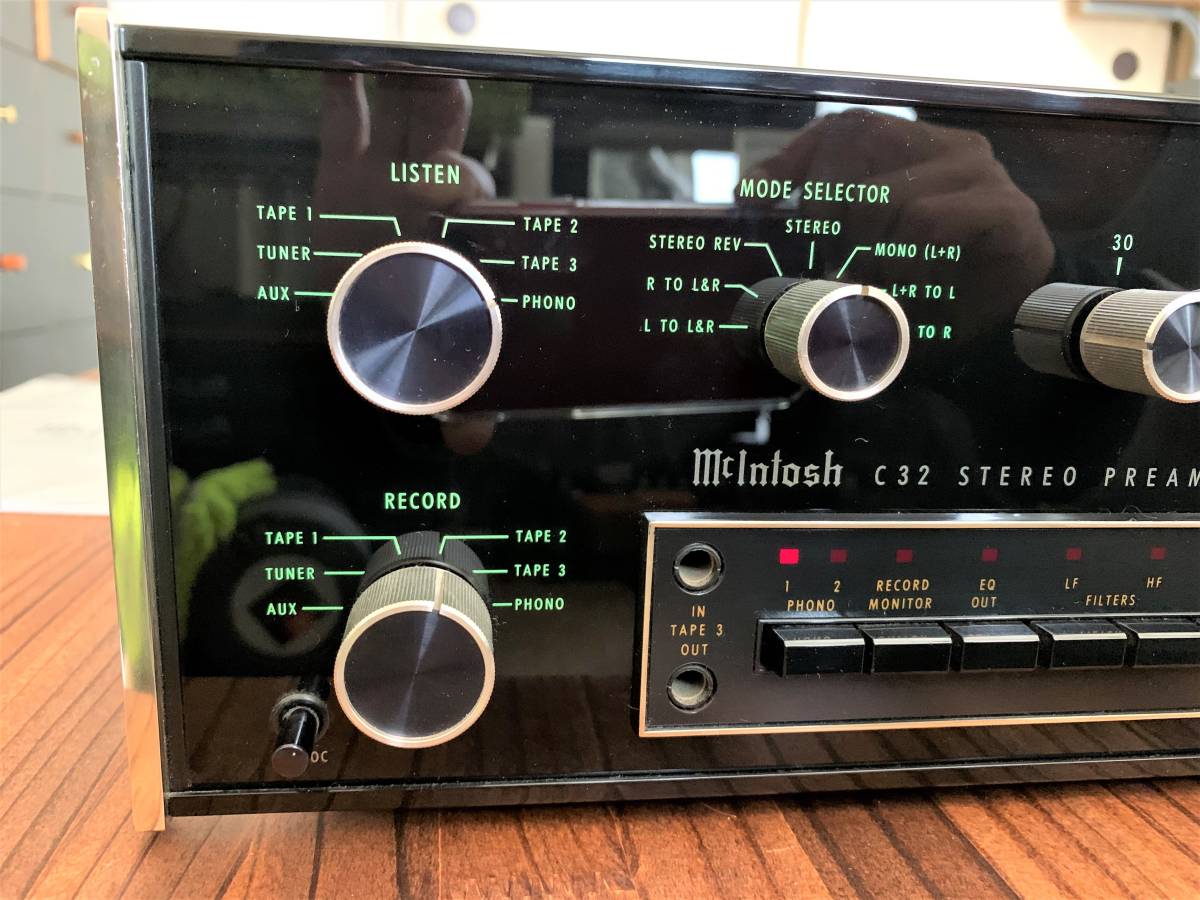 MCINTOSH マッキントッシュ C32 プリアンプ ,ご覧いただきありがとう