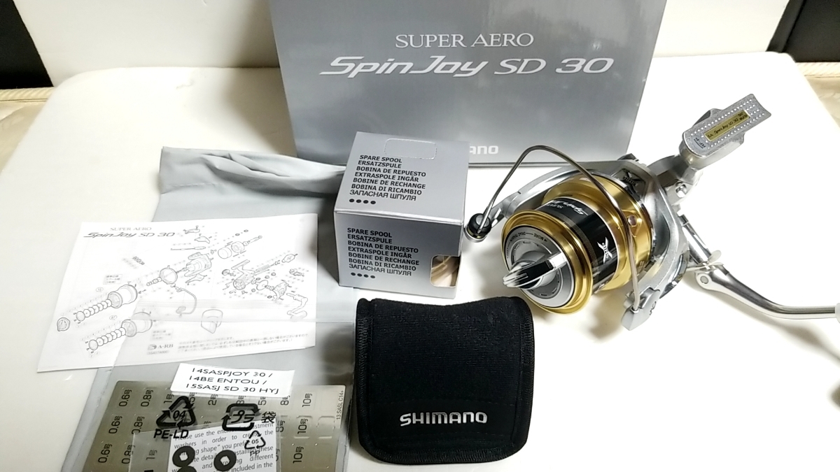 驚きの破格値，新品 15スーパーエアロ スピンジョイSD 30 シマノ 投げ釣り(シマノ)｜売買されたオークション情報、yahooの商品情報をアーカイブ公開 - オークファン シマノ