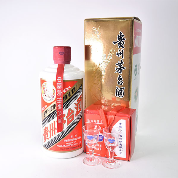 白酒 MOUTAI/マオタイ500ml「未開栓」2022 天女ラベル 53°新品 貴州茅台酒 マオタイ酒 天女ラベル 500ml 中国酒 - MOUTAI 53% 未開栓