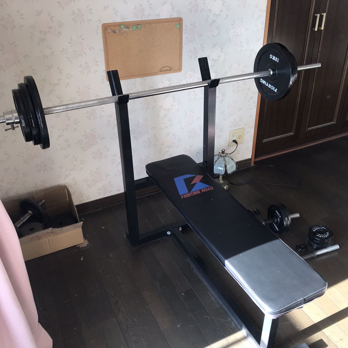引き取り限定 ファイティングロード ベンチ FIGHTING ベンチプレス