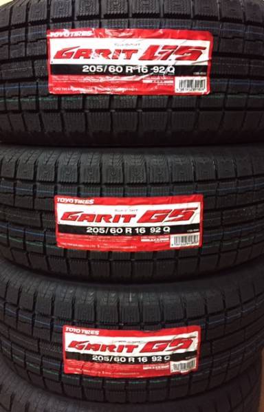 【最終値下げ】送料込 205/60R16 スタッドレス TOYO GARIT スタッドレスタイヤ 205⁄60r16 205／60r16 スタッドレス トーヨーの