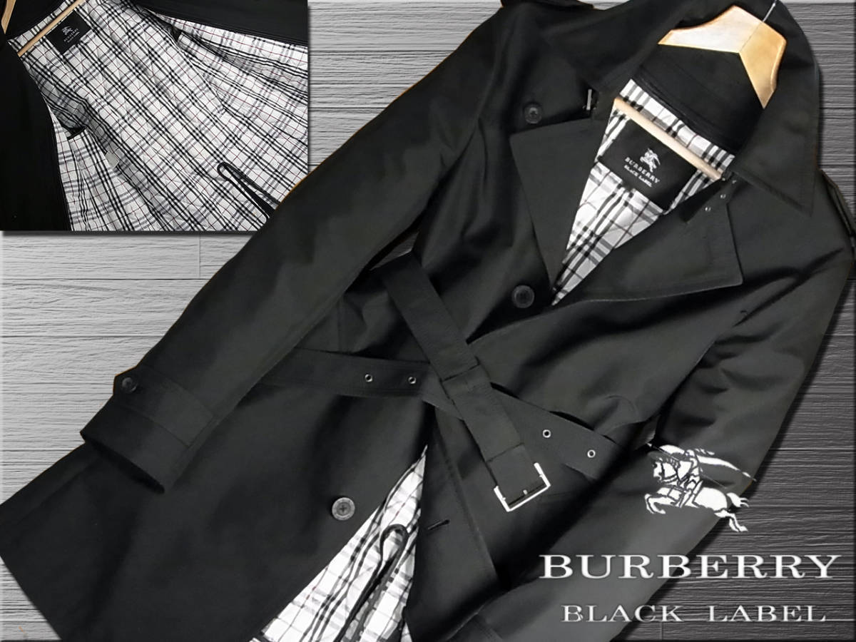 ◇BURBERRY BLUE LABEL/バーバリーブルーレーベル ウール フーデッド