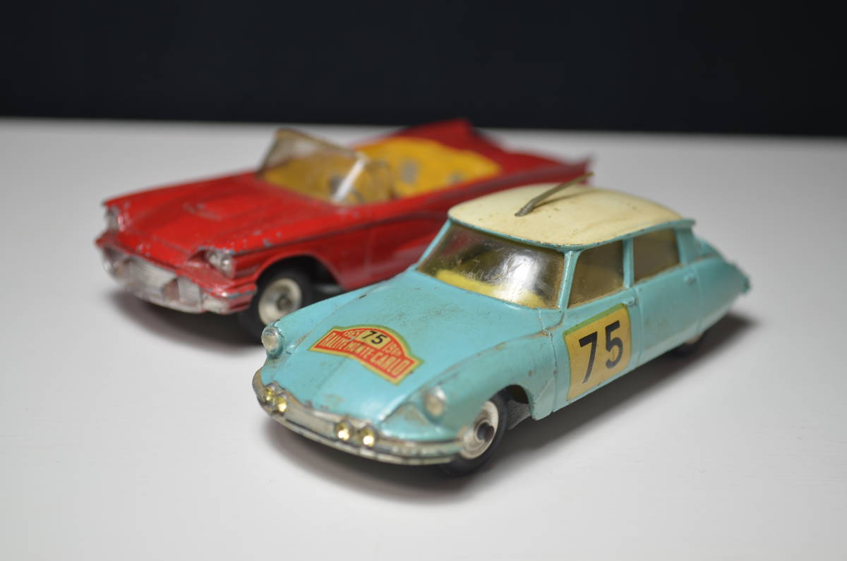 Corgi Toys コーギー Citroen シトロエン DS 19 FORD THUNDERBIRD