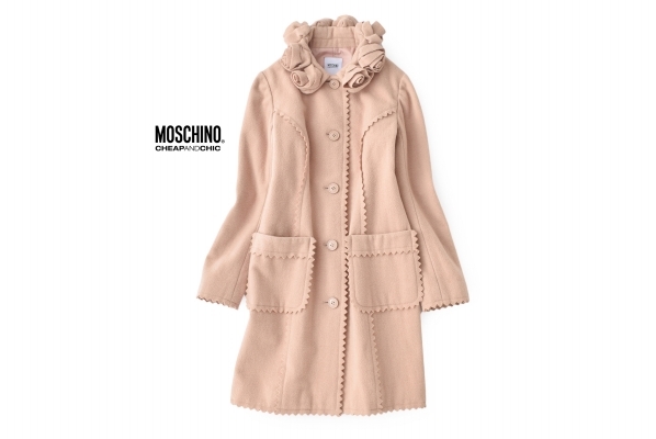 美品☆極上☆モスキーノチープ＆シック16万☆38size/7.9号☆コートG716 