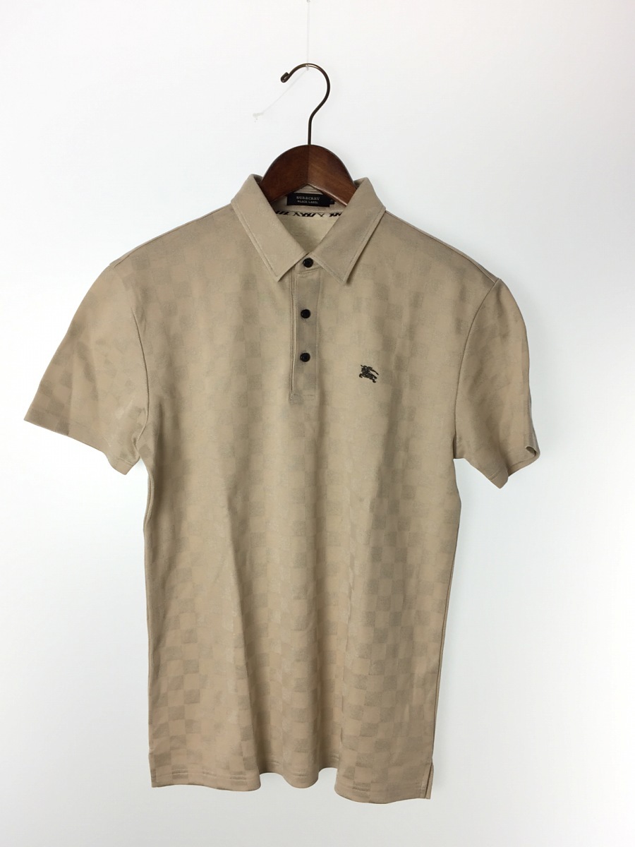 限定SALE，新作登場 BURBERRY BLACK LABEL ポロシャツ/3/ポリエステル/CRM/チェック(XSサイズ以下)｜売買されたオークション情報、yahooの商品情報をアーカイブ公開 - オークファン XSサイズ以下