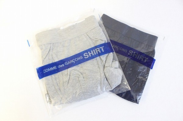 赤字超特価，100%新品 / 品 COMME des GARCONS コムデギャルソン ボクサーパンツ 下着 2枚セット グレー / ネイビー S(男性用)｜売買されたオークション情報、yahooの商品情報をアーカイブ公開 - オークファン 男性用