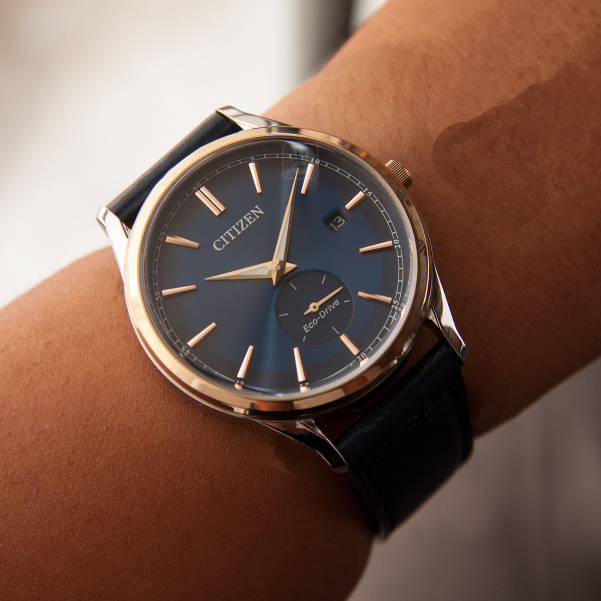 新品正規品CITIZENシチズンECO-DRIVE【希少品】アンティークレザー革 