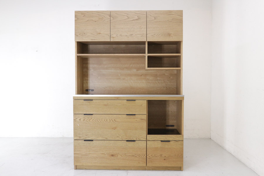 ADDAY(アディ)　キッチンボード W1230 美品】unico ADDAY(アディ)キッチンカウンター W1230