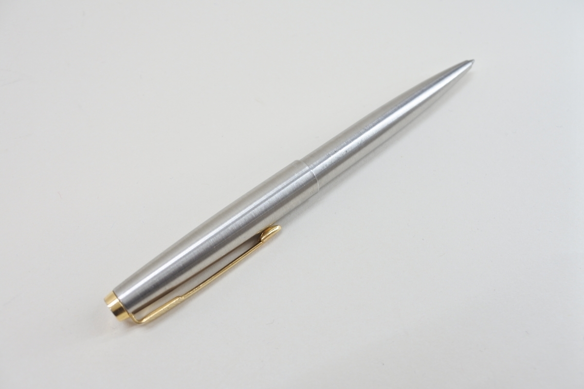 Pilot Elite パイロット・エリート 万年筆 純銀. ペン先18K750 万年筆