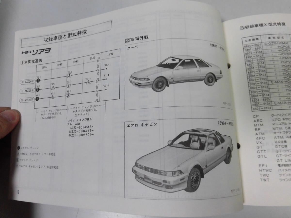 ソアラ トヨタ GZ20型 GZ20 車両データベース アーカイブズ of the 