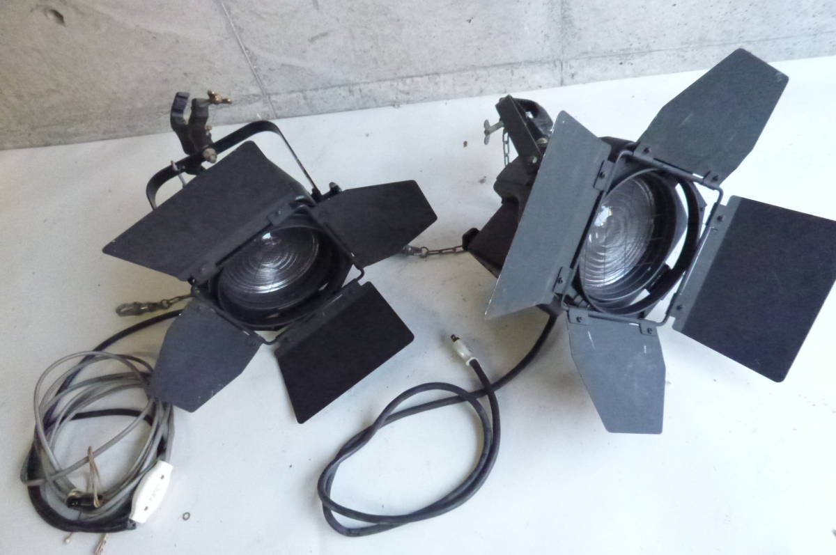 ②2灯セットRDS龍電社 0.5KQS-Ⅱ Q-spot Light 125V-500W Qスポット